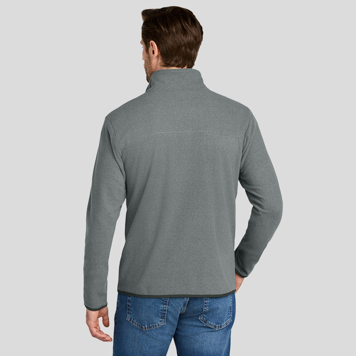 Glacier Full-Zip Fleece Jacket | TNF Medium Grey Heather