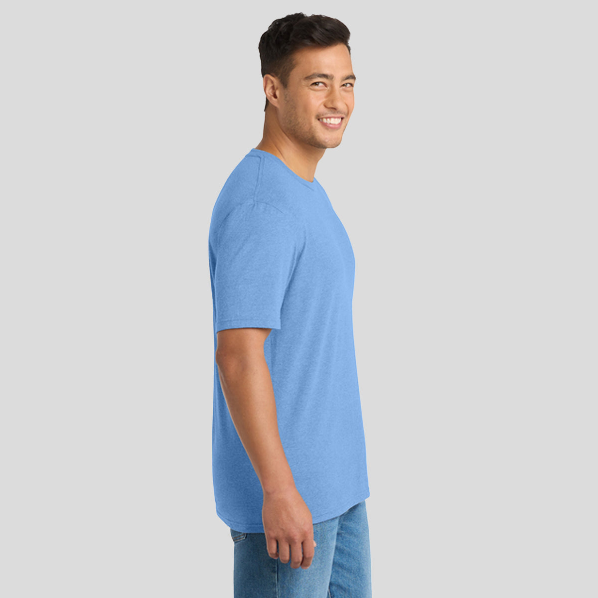 Tri-Blend Tee | Carolina Blue Heather