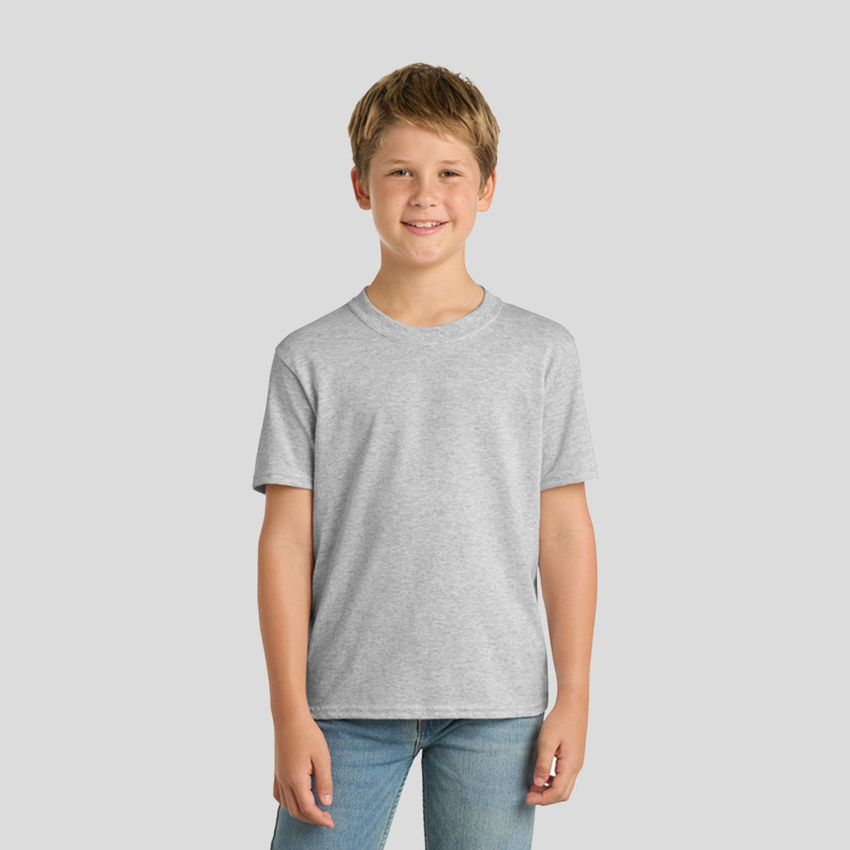 Youth Core Blend Tee | Ash