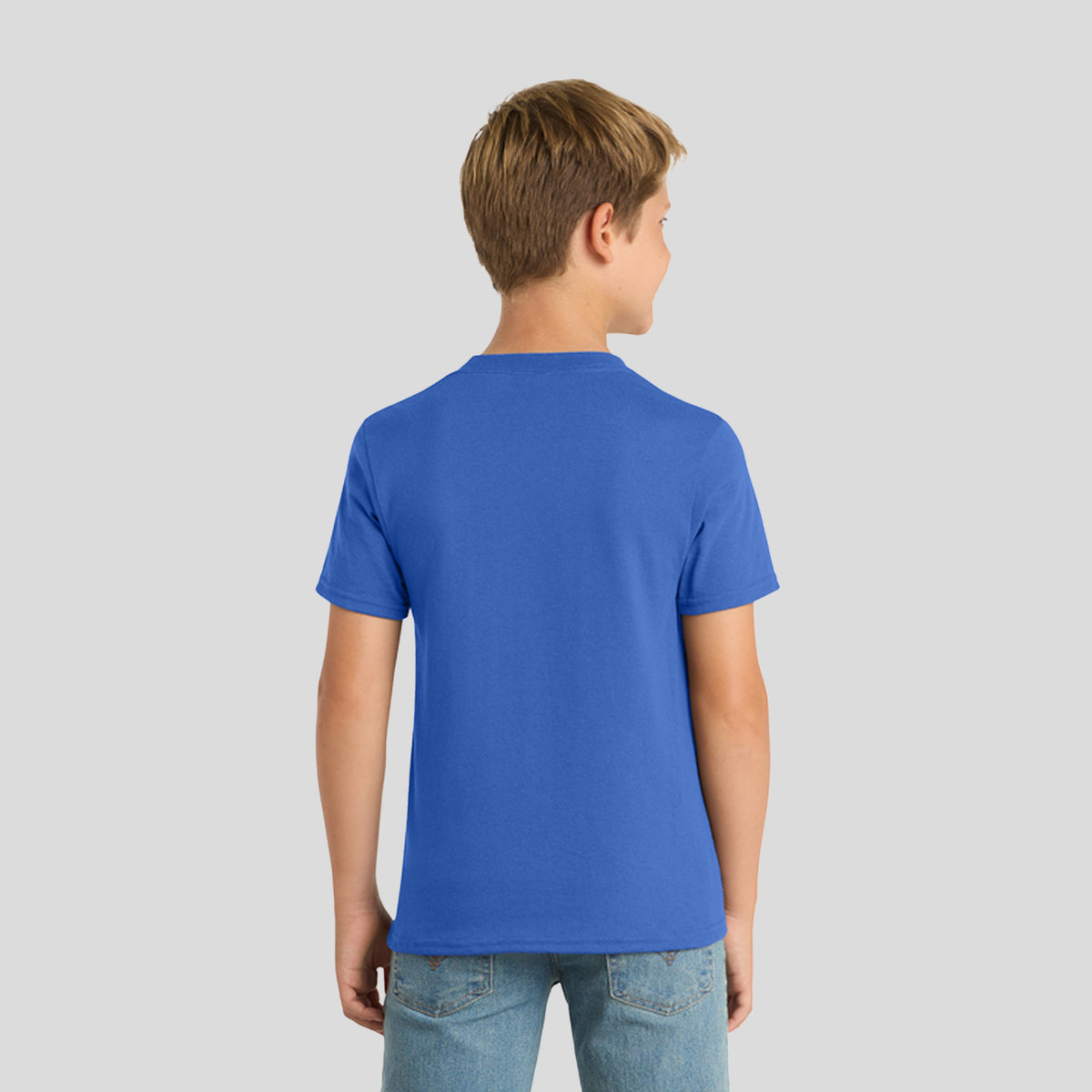 Youth Core Blend Tee | Royal