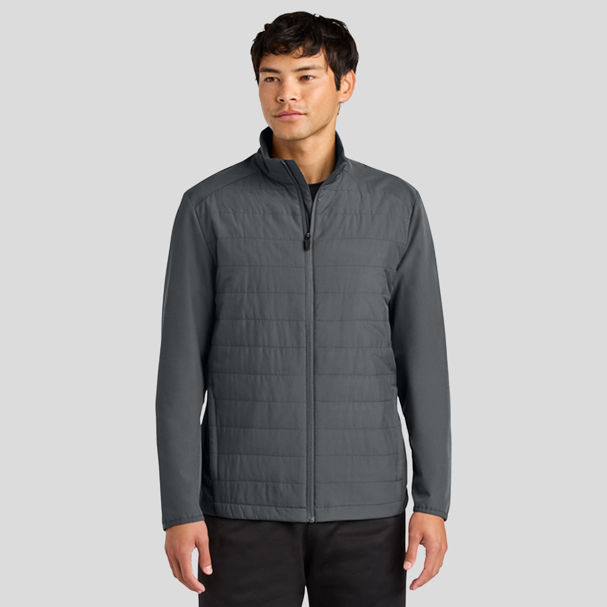 Men's Teknical Hybrid Jacket | Iron Grey