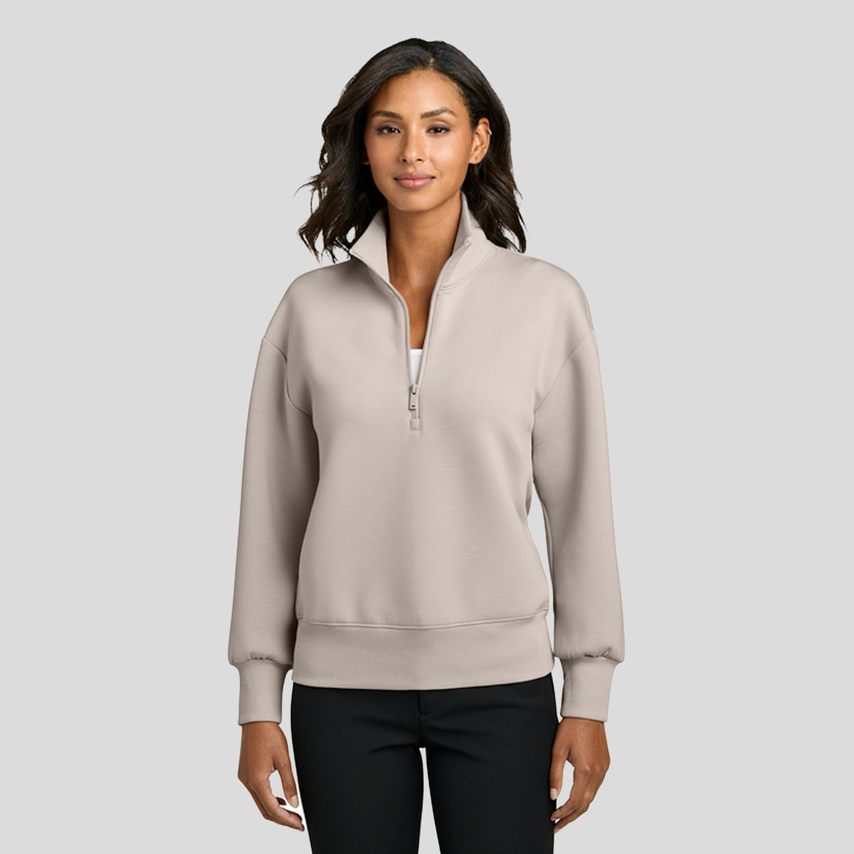 Women’s Soft Spacer 1/4-Zip | Warm Quartz
