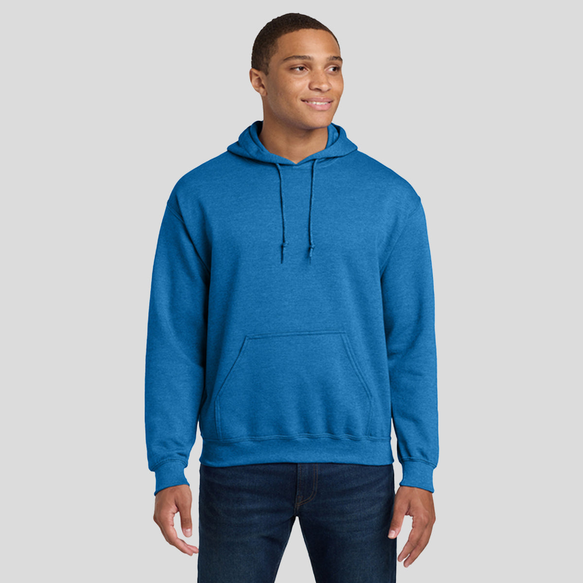 Heavy Blend™ Hooded Sweatshirt | Heather Deep Royal