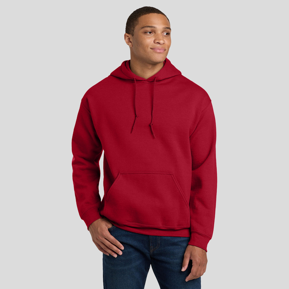 Heavy Blend™ Hooded Sweatshirt | Cherry Red