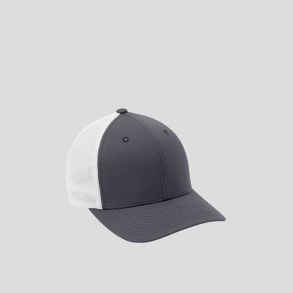 Flexfit® Mesh Back Cap | Graphite/White