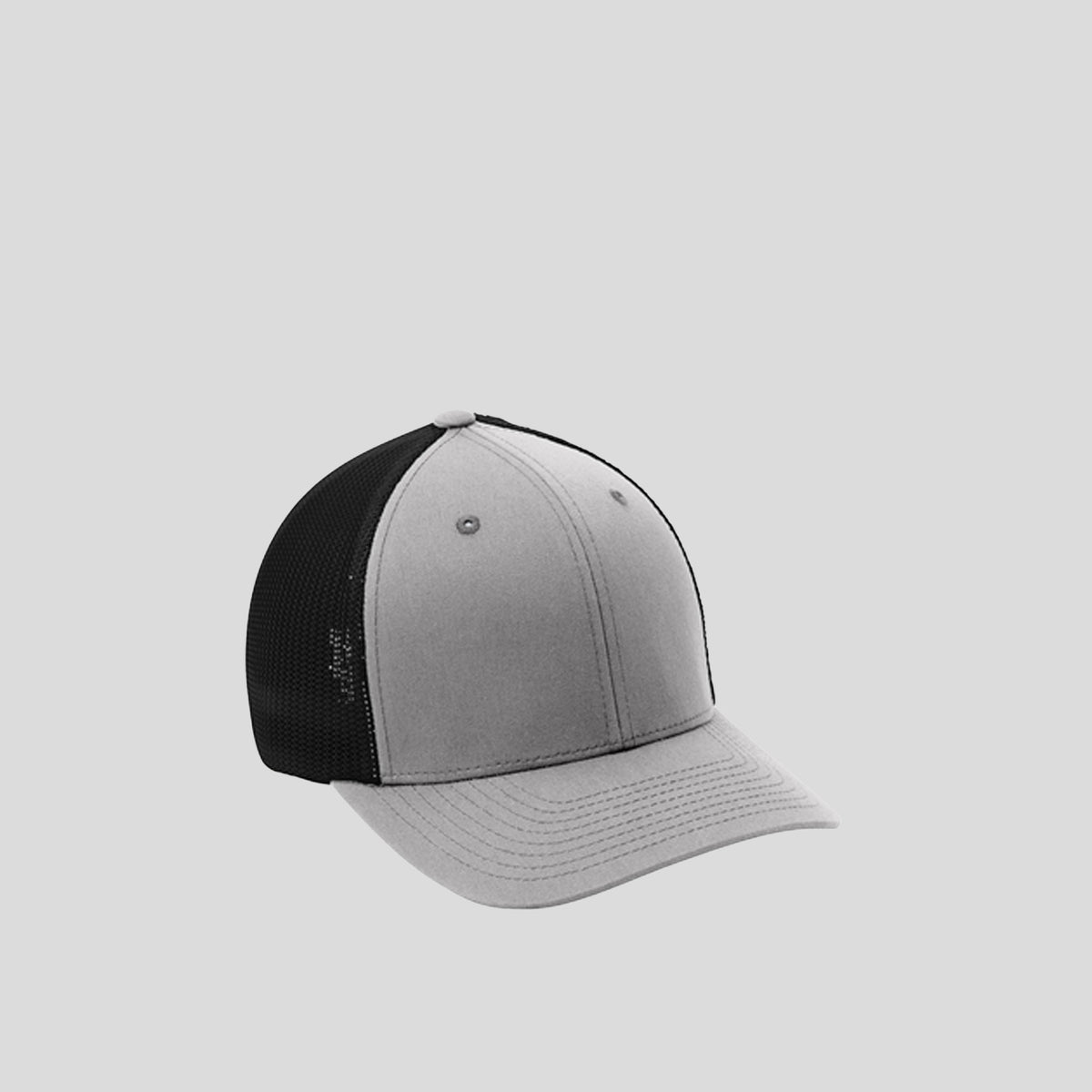 Flexfit® Mesh Back Cap | Silver/Black