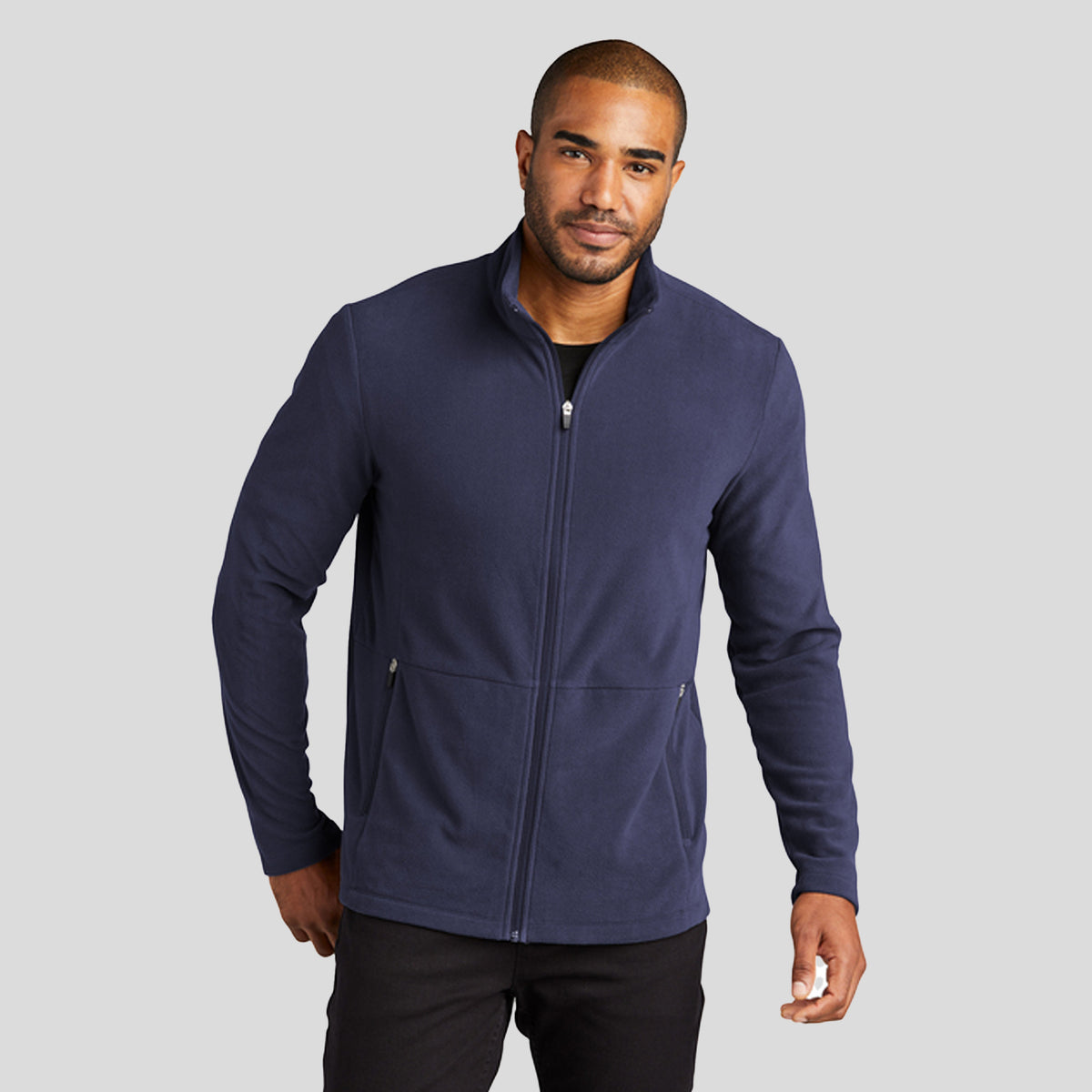 Accord Microfleece Jacket | Navy