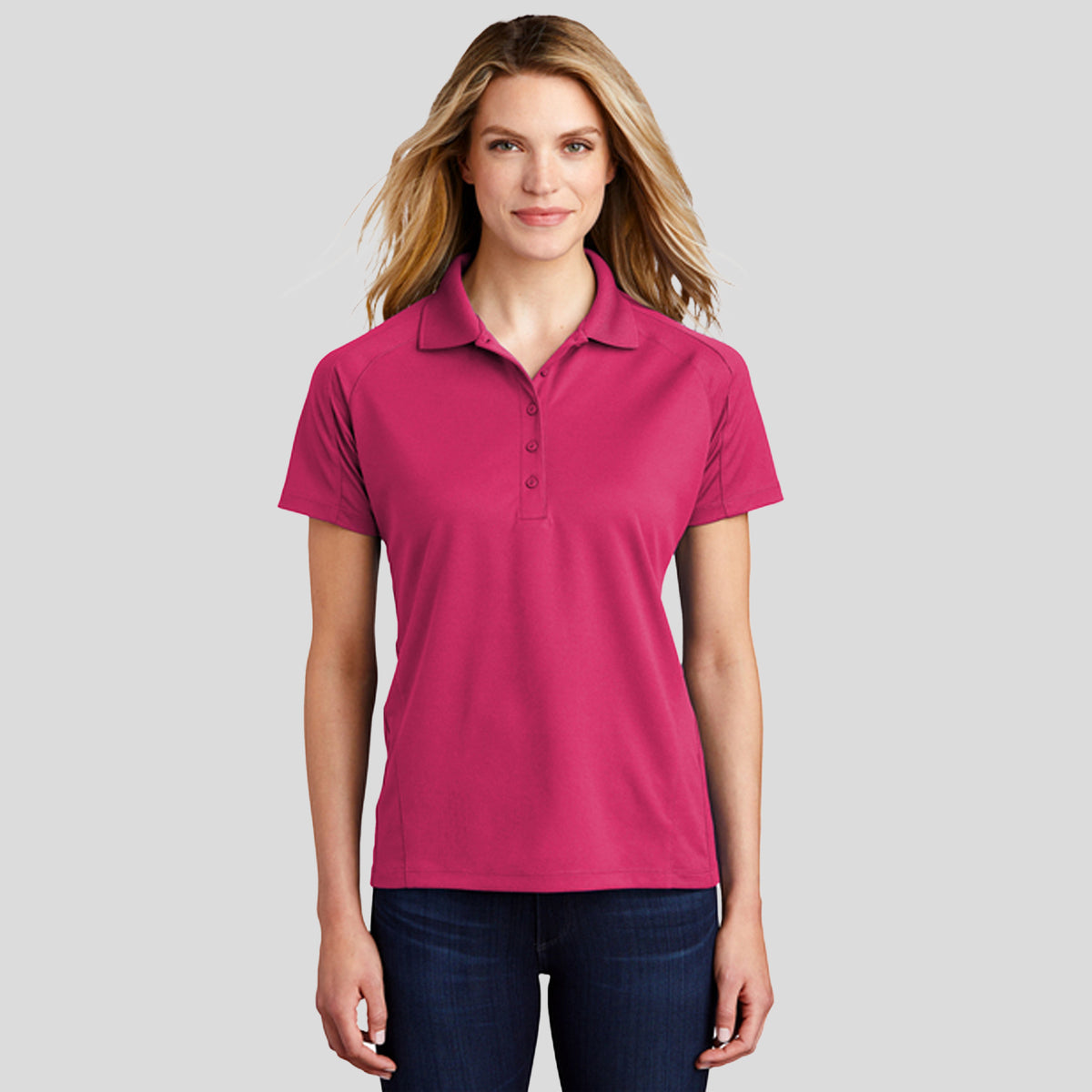 Women's Dri-Mesh® Pro Polo | Pink Raspberry