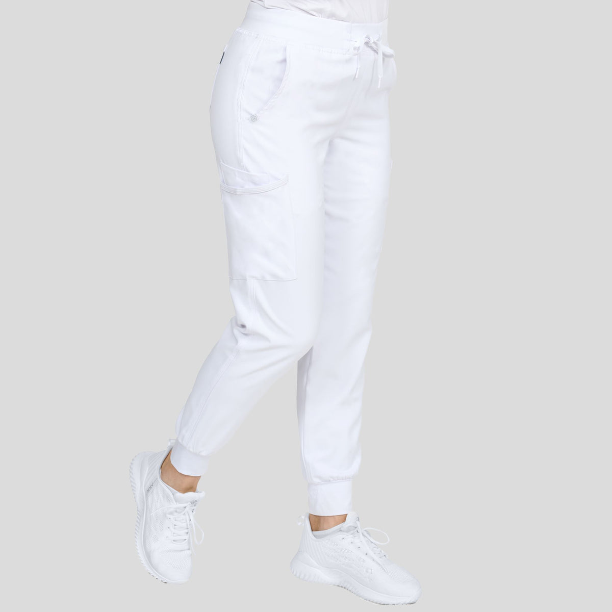 Refined Jogger Pant | White